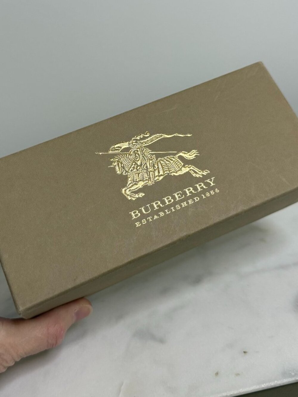Burberry Glasses/Sunglasses Gift Box (ONLY BOX & INSERT)